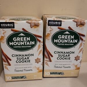 Green Mountain Cinnamon Sugar Cookie Coffee Pods Bb 07/2026